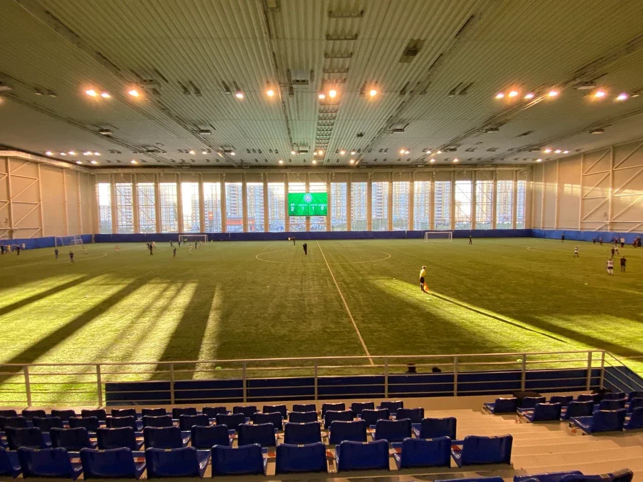 Футбольный манеж в Олимпийском парке